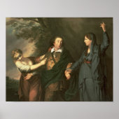 Poster David Garrick entre les muses de la tragédie (Devant)