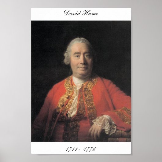 Poster David Hume (Devant)