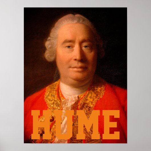Poster David Hume (1766 Allan Ramsay portrait) (Devant)
