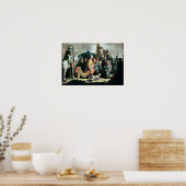 Poster David Offrant le chef de Goliath au roi Saul (Cuisine)