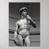 Poster DAVID par MICHELANGELO (Devant)