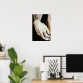 Poster David par Michelangelo Buonarroti, 1501-04 (Bureau à domicile)