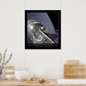 Poster David R. Scott "Spider" - Mission Apollo 9 (Cuisine)