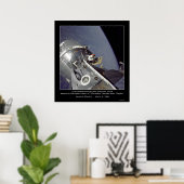 Poster David R. Scott "Spider" - Mission Apollo 9 (Bureau à domicile)