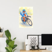 Poster Davide REBELLIN 2005 Aquarelle (Bureau à domicile)
