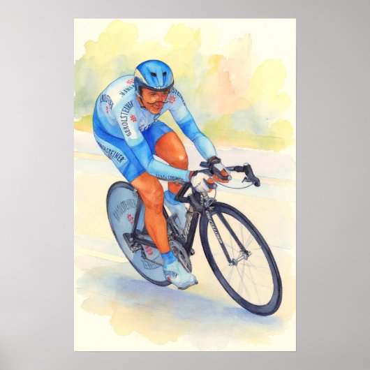 Poster Davide REBELLIN 2005 Aquarelle (Devant)