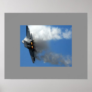 Poster d'avion de combat