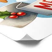 Poster d'avion Reindeer Flying (Coin)