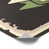 Poster d'avion Retro (Coin)