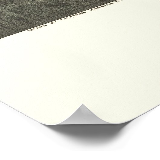 Poster Davis, WV Panoramic Map - 1898 (Coin)