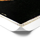 Poster Davos, Suisse Vintage voyage de ski d'hiver (Coin)