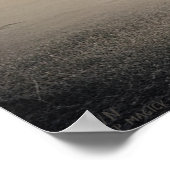 Poster Dawn - AI Imaginaire Art Imprimer noir et blanc (Coin)