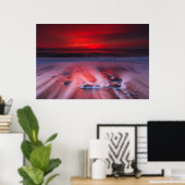 Poster Dawn Over The Stormy Sea (Bureau à domicile)