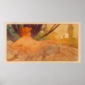 Poster DAWN par Alphonse Mucha - Aurore (Devant)