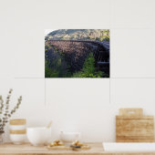 Poster Dawn Sun, pont 22, chemin de fer Camas Prairie (Cuisine)