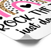 Poster Day Rock Le Test Rainbow Teacher Da test Da (Coin)