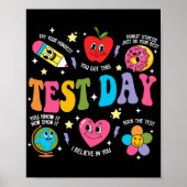 Poster Day Rock The Test Test Day Motivation Enseignant (Devant)