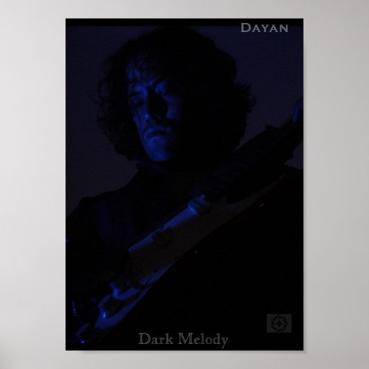 Poster Dayan - Mélodie foncée (Devant)