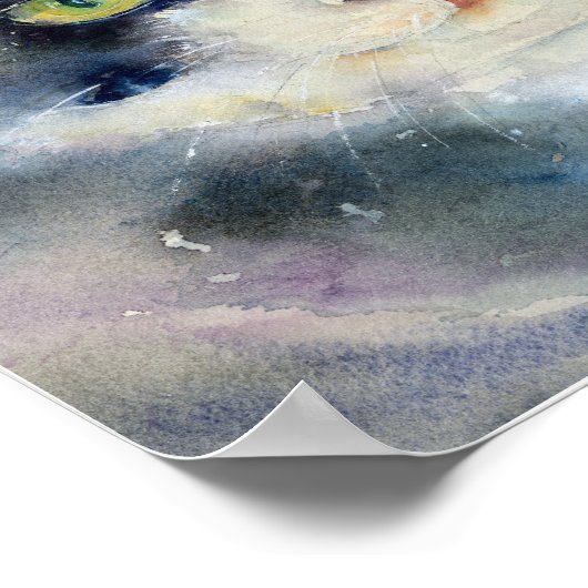 Poster Daydreamer Cat (Coin)