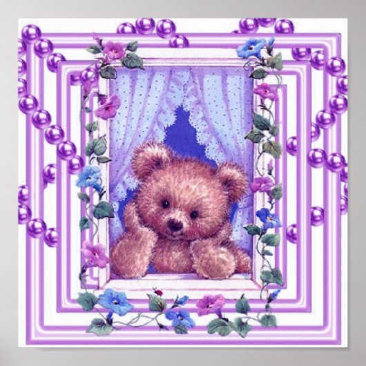 Poster Daydredy Teddy Bear (Devant)