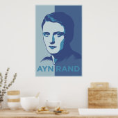 Poster d'Ayn Rand (Cuisine)