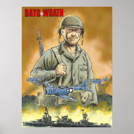 Poster Days of Wrath V1 (Devant)