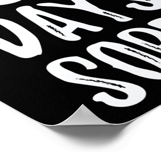 Poster Days Sober Félicitations Sobriété (Coin)