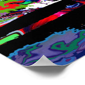 Poster Dayton, Ohio en graffiti (Coin)