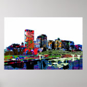 Poster Dayton, Ohio en graffiti (Devant)