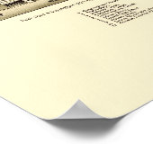 Poster Dayton, WA Carte panoramique - 1884 (Coin)