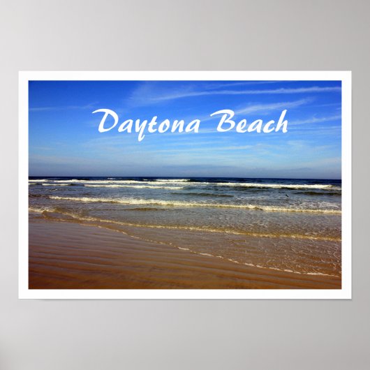 Poster Daytona Beach Imprimer (Devant)