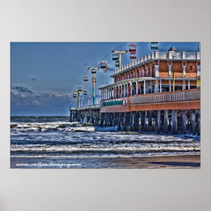 Poster Daytona Beach Pier