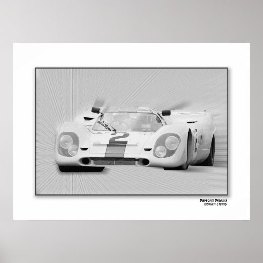 Poster Daytona Dreams (Devant)