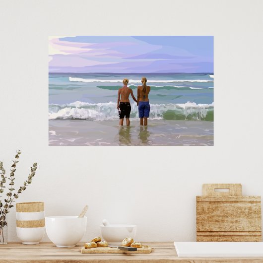 Poster Daze été (Cuisine)