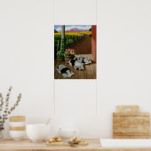 Poster Daze été (Cuisine)