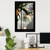 Poster Daze tropical (Bureau à domicile)