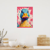 Poster Dazzle Canard (Cuisine)