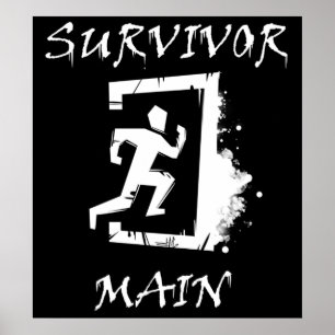 Poster DBD Dead by Daylight Survivor Main