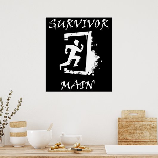 Poster DBD Dead by Daylight Survivor Main (Cuisine)