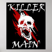 Poster DBD Debout par Daylight Killer Main (Devant)