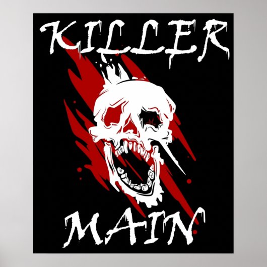 Poster DBD Debout par Daylight Killer Main (Devant)