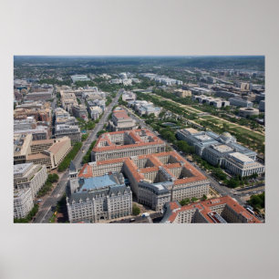 Poster DC de Washington fédéral de triangle