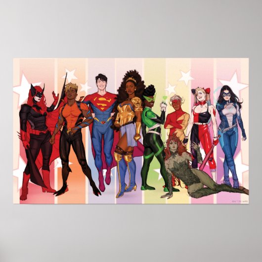 Poster DC Pride Comic Cover 2022 Variant (Devant)