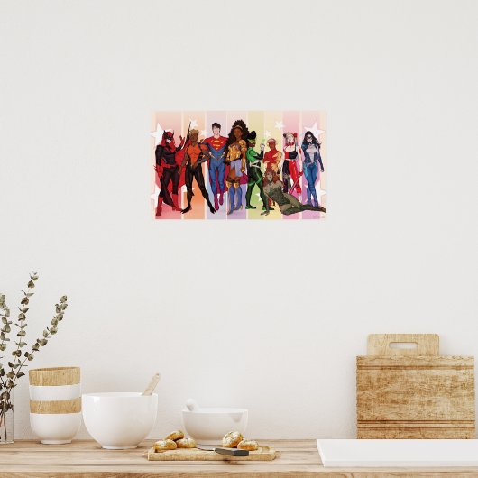 Poster DC Pride Comic Cover 2022 Variant (Cuisine)