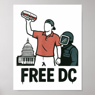 Poster Dc Sandwich Guy Le Sandwich Guy Gratuit Dc