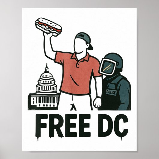 Poster Dc Sandwich Guy Le Sandwich Guy Gratuit Dc (Devant)