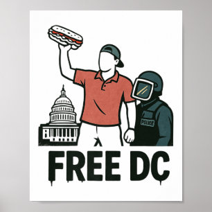 Poster Dc Sandwich Guy Le Sandwich Guy Gratuit Dc Premium