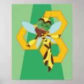 Poster DC Super Hero Girls Bumble Bee (Devant)