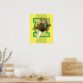 Poster DC Super Hero Girls Green Lantern (Cuisine)