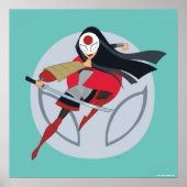 Poster DC Super Hero Girls Katana (Devant)